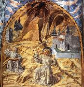 GOZZOLI, Benozzo Scenes from the Life of St Francis (Scene 11, south wall) dfh oil painting